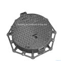 Square Ductile Cast Iron D400 Manhole Cover with Frame